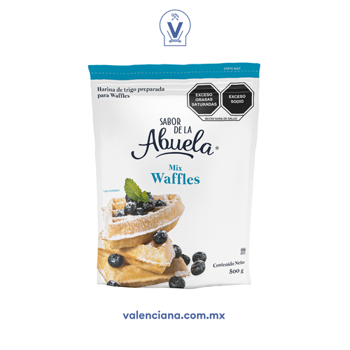Harina para Waffles Sabor de la Abuela 800 gr
