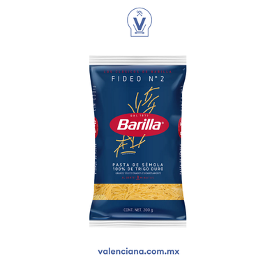 Pasta Fideo No. 2 Barilla 200 gr