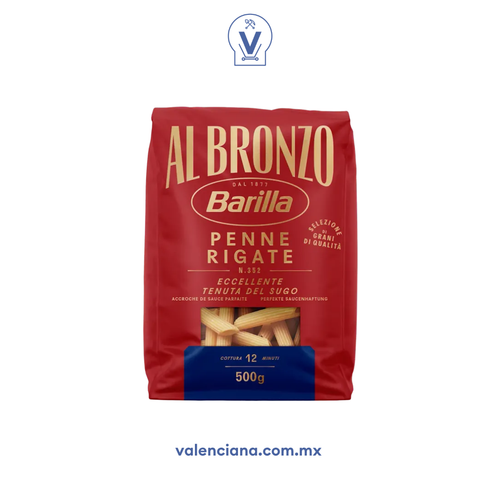 Pasta Penne Rigate Al Bronzo Barilla 500 gr