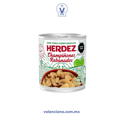 Champiñones Rebanados Herdez 186 gr