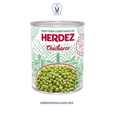 Chicharos Herdez 2.9 kg