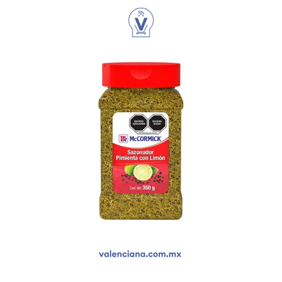 Pimienta con Limón Mccormick 350 gr