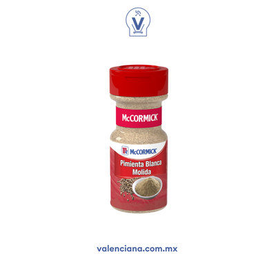 Pimienta Blanca Molida Mccormick 66 gr
