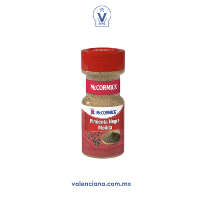 Pimienta Negra Molida Mccormick 64 gr