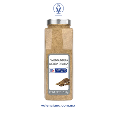 Pimienta Negra Molida Mccormick 510 gr