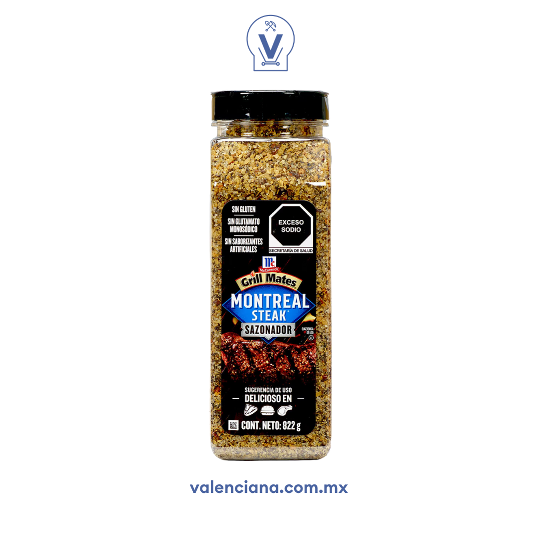 Sazonador para Carne Tipo Montreal Mccormick 822 gr