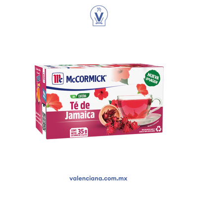 Té de Jamaica Mccormick 25 Sobres de 1.4 gr