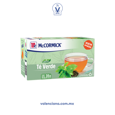 Té Verde Mccormick 25 Sobres de 1 gr