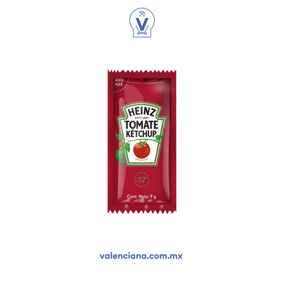 Salsa Catsup Heinz 200 Sobres de 9 gr