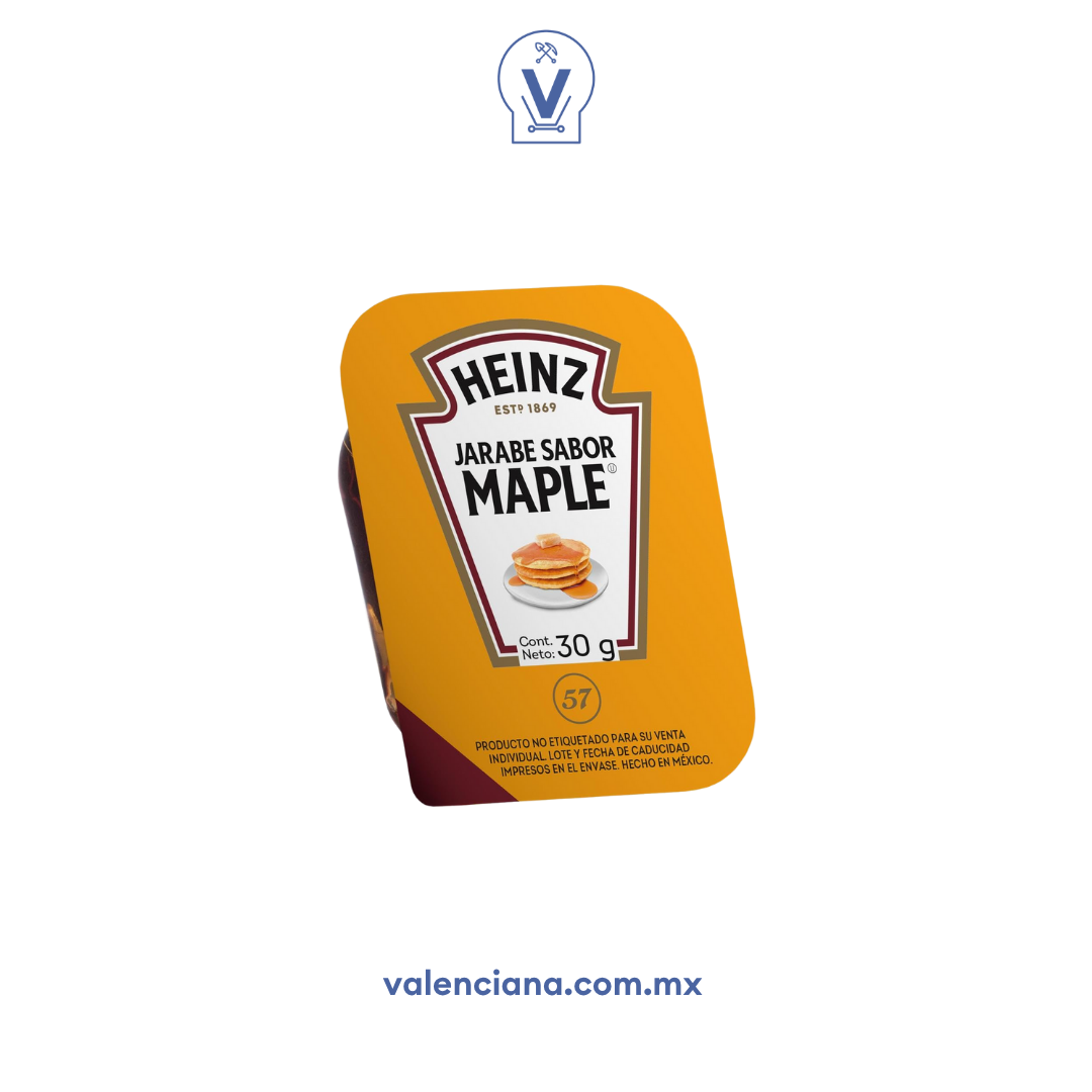 Jarabe de Maple Heinz 72 Piezas de 30 gr
