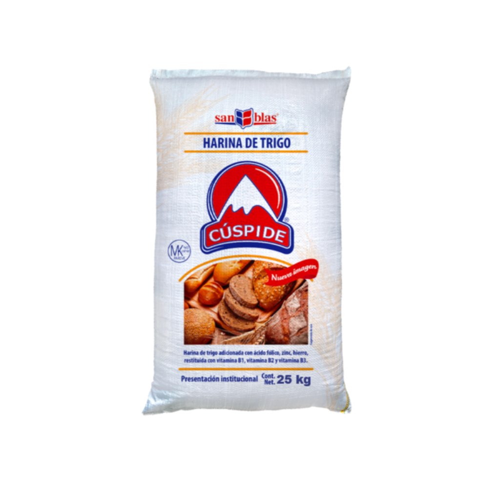 Cuspide Harina de Trigo Cuspide 25 kg – LaValencianaMX