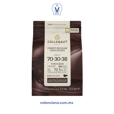 Chocolate Amargo Callebaut 2.5 kg