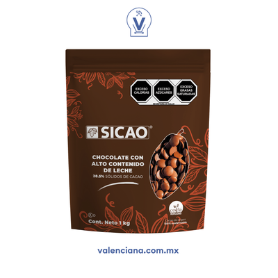 Chocolate Con Leche Sicao 1 kg