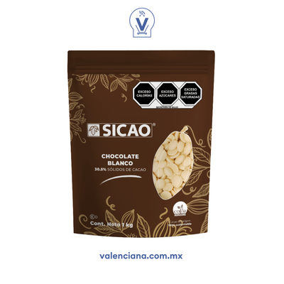 Chocolate Blanco Sicao 1 kg