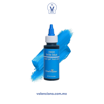 Colorante Vegetal Azul Neon Chefmaster 65 gr
