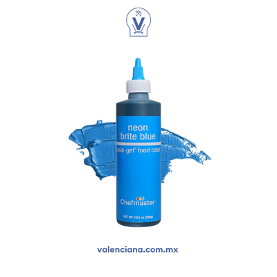 Colorante Vegetal Azul Neon Chefmaster 298 gr