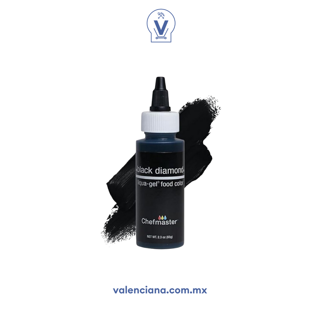 Colorante Vegetal Negro Chefmaster 65 gr