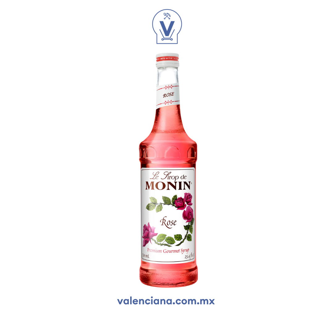 Jarabe de Rosa Monin 750 ml