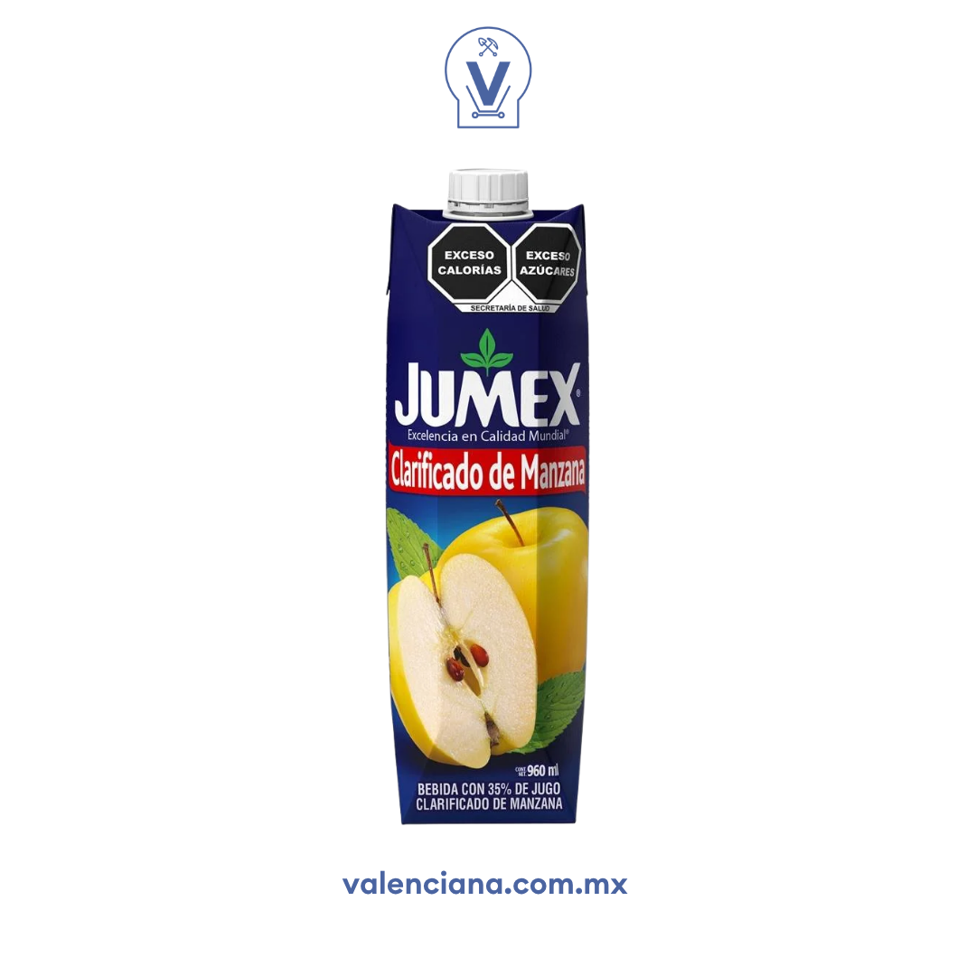 Jugo de Manzana Clarificado Jumex 1 lt