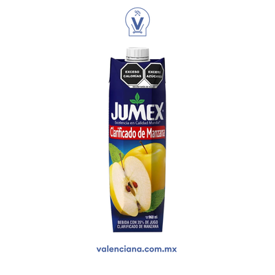 Jugo de Manzana Clarificado Jumex 1 lt