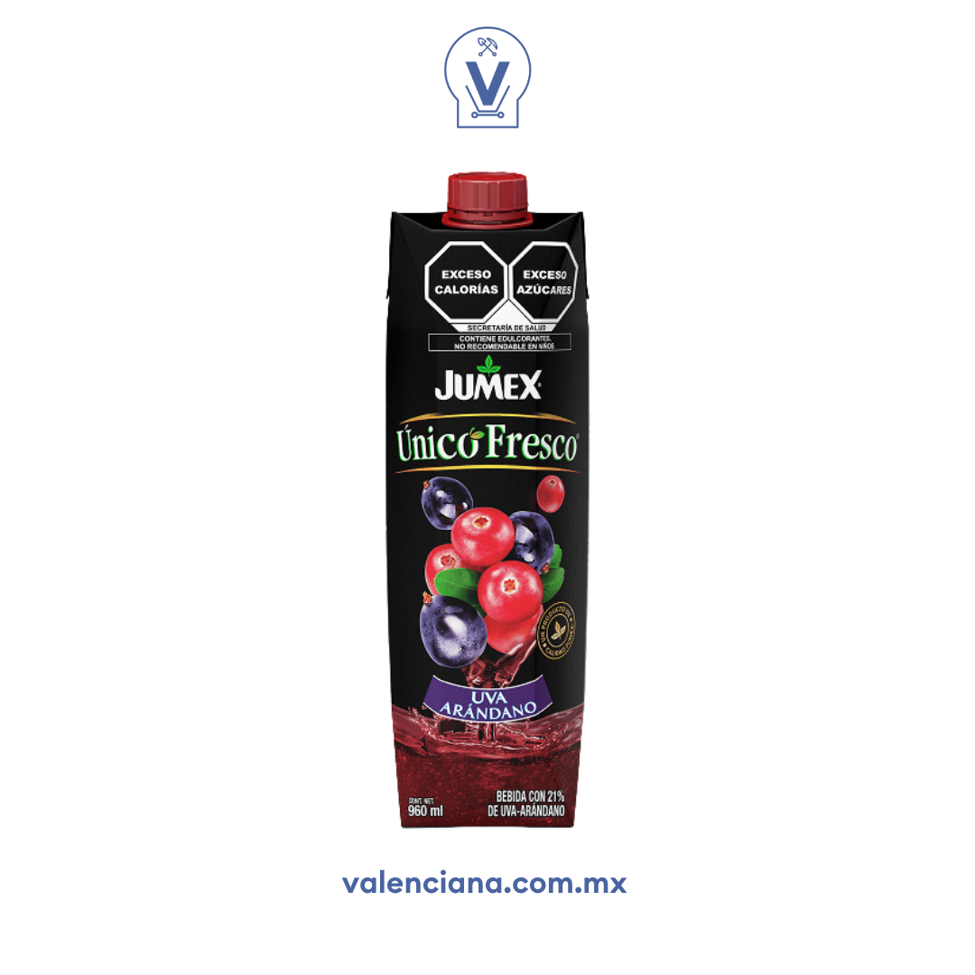 Jugo de Uva con Arándano Jumex Único Fresco 960 ml