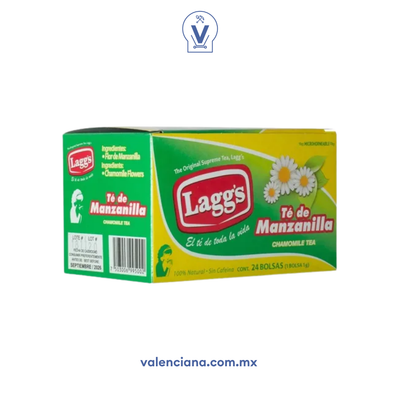 Té de Manzanilla Lagg´s 24 sobres de 1 gr