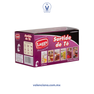 Té Surtido Lagg´s 30 Sobres de 1 gr
