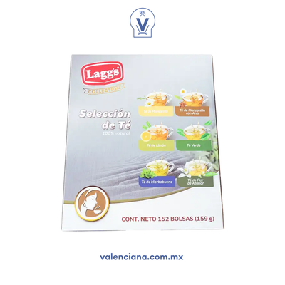 Té Surtido Lagg´s 152 Sobres de 1.5 gr