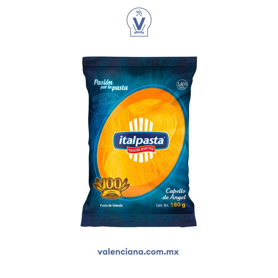 Pasta Cabello de Angel Italpasta 180 gr
