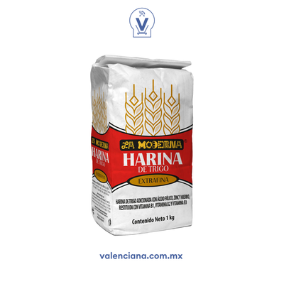 Harina de Trigo La Moderna 1 kg