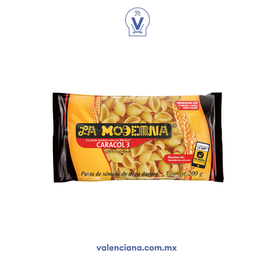 Pasta Caracol No. 3 La Moderna 200 gr