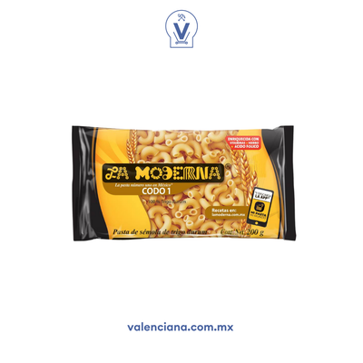Pasta Codo No. 1 La Moderna 200 gr