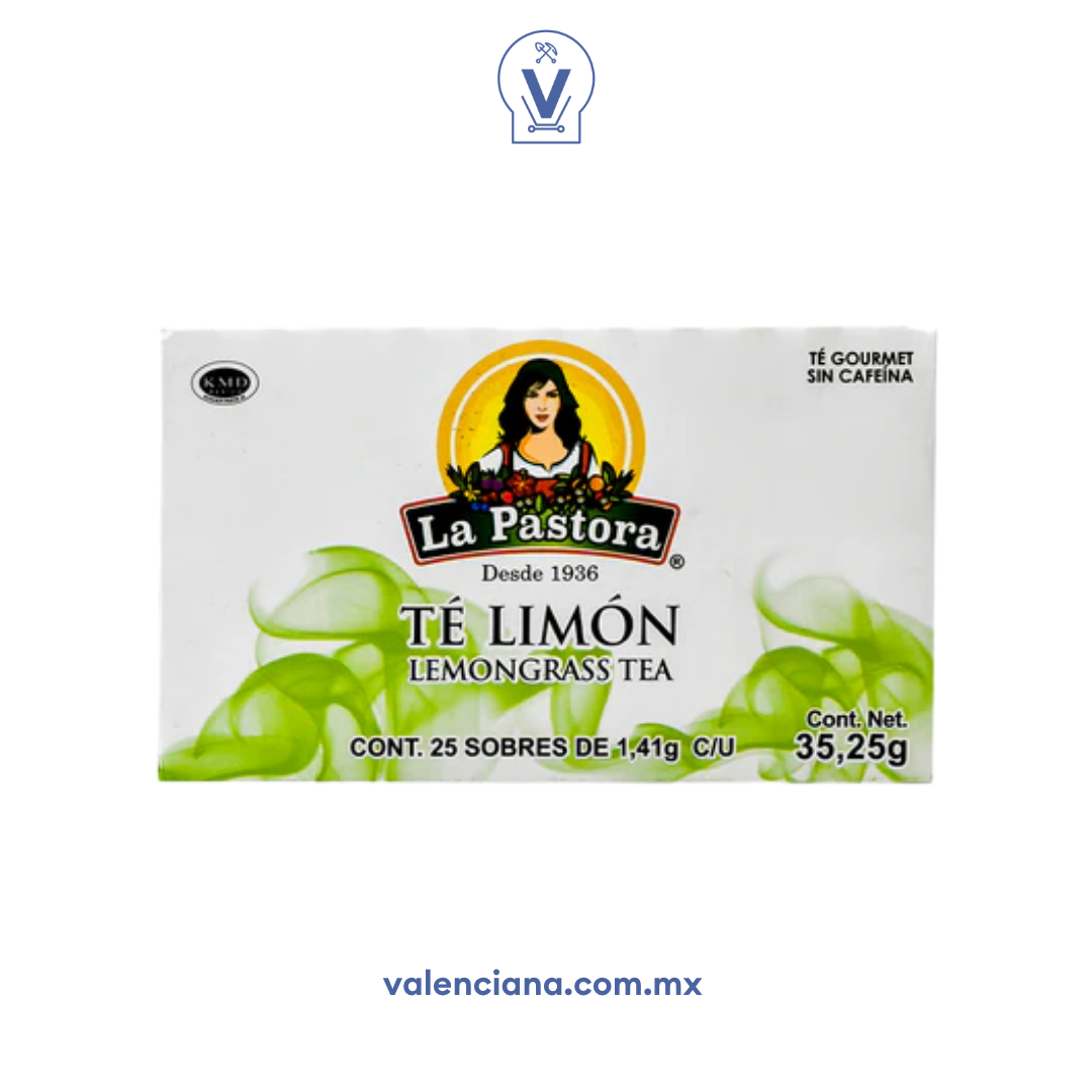 Té Limón La Pastora 25 Sobres de 1.41 gr