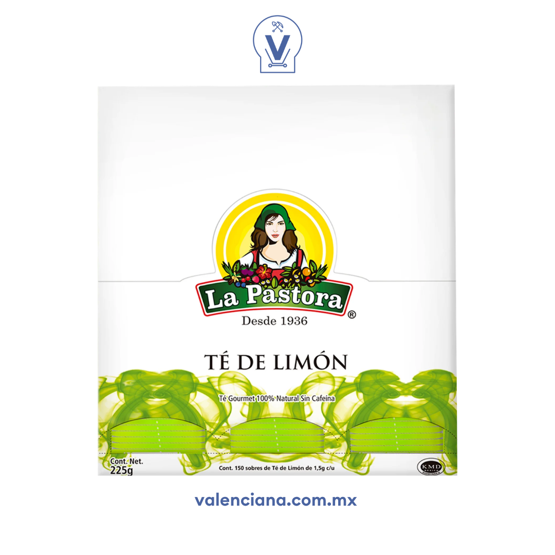 Té Limón La Pastora 150 Sobres de 1.5 gr