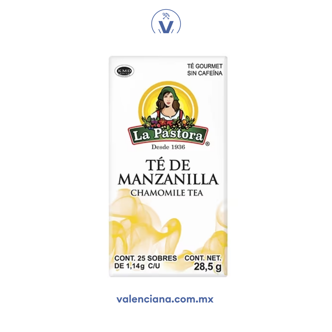 Té de Manzanilla La Pastora 25 Sobres de 1.14 gr