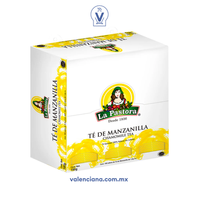 Té Manzanilla La Pastora 150 Sobres de 1.2 gr