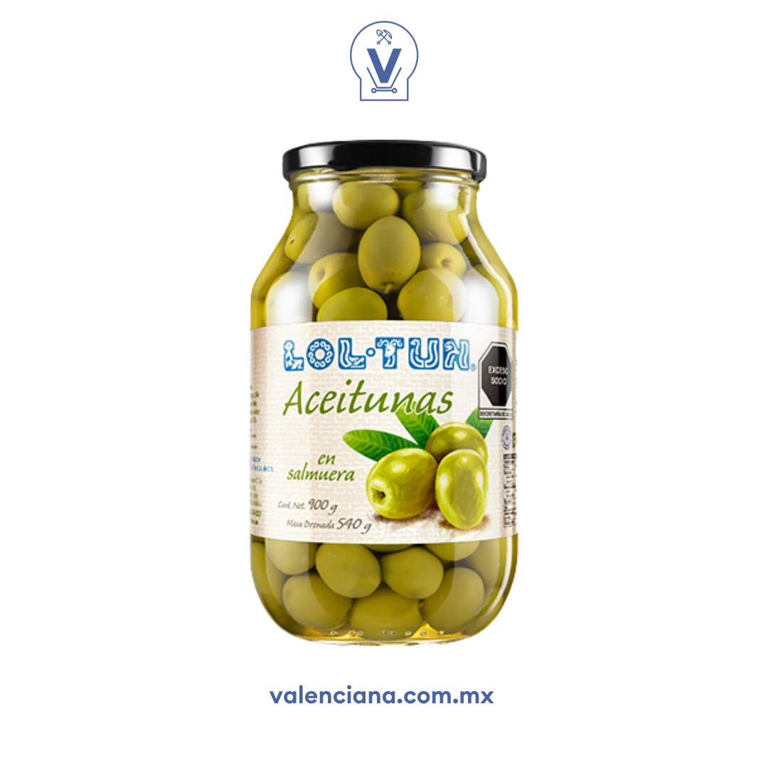 Aceituna Entera Lol-Tun 900 gr