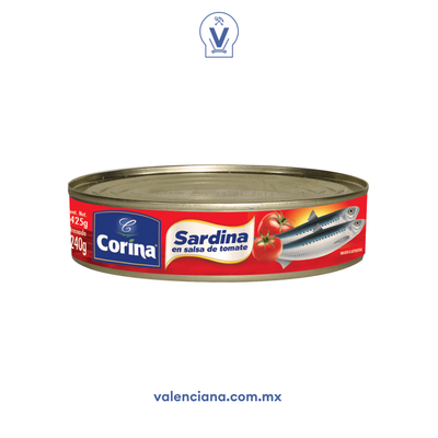 Sardina con Salsa de Tomate Corina 425 gr