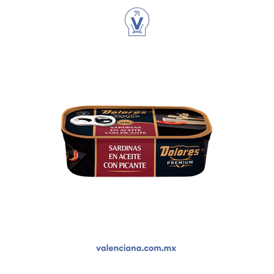 Sardina en Aceite con Picante Dolores 120 gr