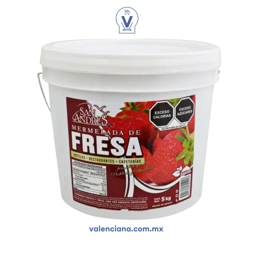 Mermelada de Fresa San Andres 5 kg