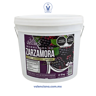 Mermelada de Zarzamora San Andres 5 kg