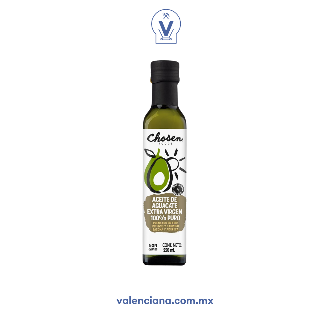 Aceite de Aguacate Chosen Foods 250 ml
