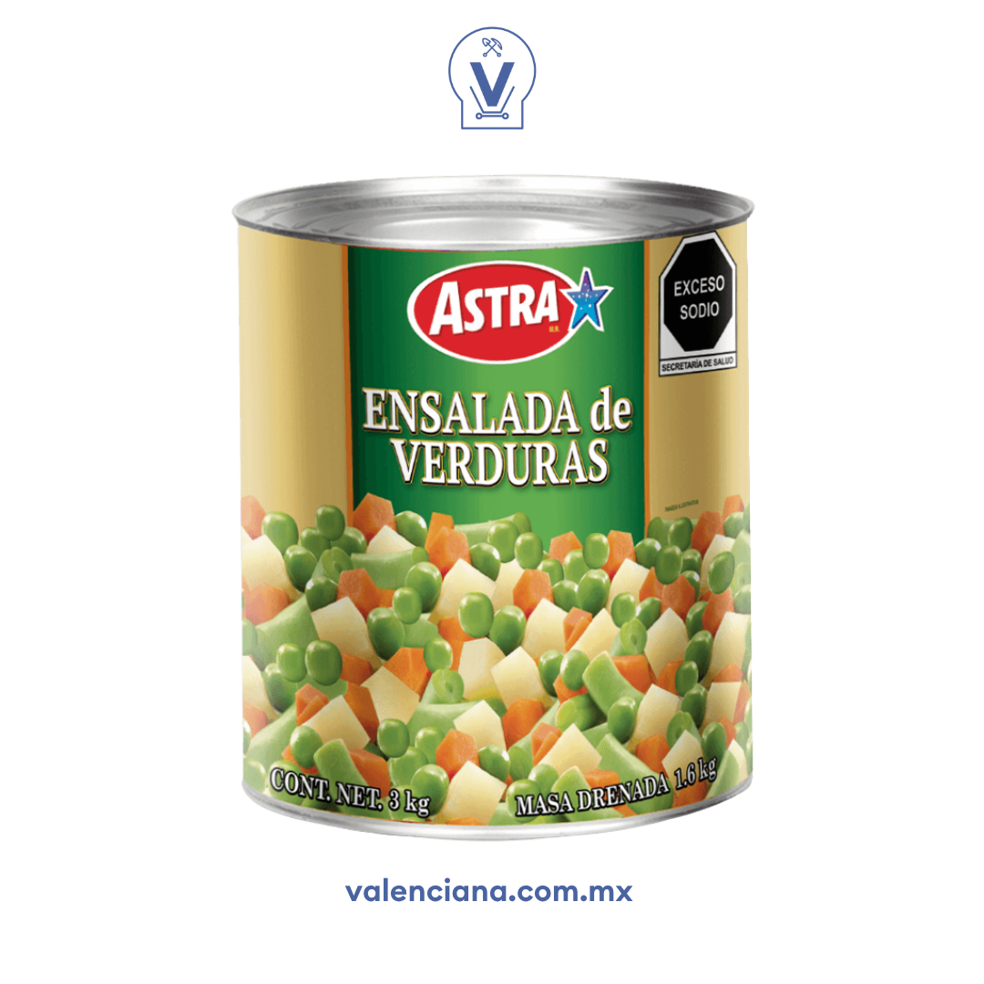 Ensalada de Verduras Astra 3 kg