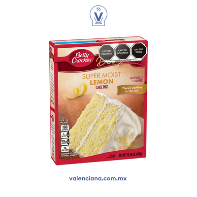 Harina Para Pastel de Limon Betty Crocker 375 gr
