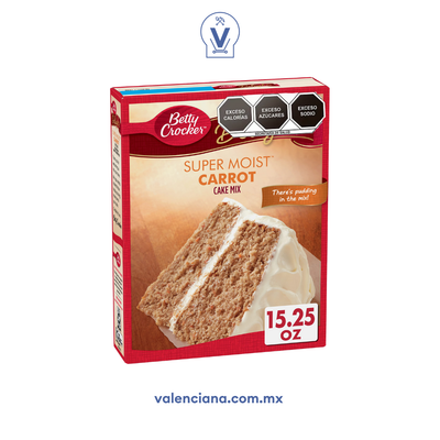 Harina Para Pastel de Zanahoria Betty Crocker 375 gr