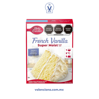 Harina para Pastel de Vainilla Betty Crocker 375 gr