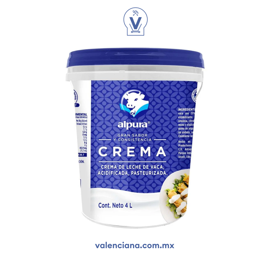 Crema Alpura 4 lt