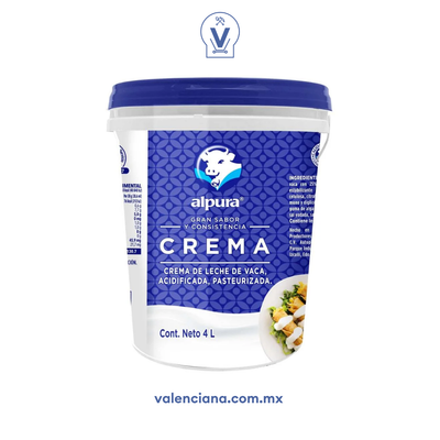 Crema Alpura 4 lt