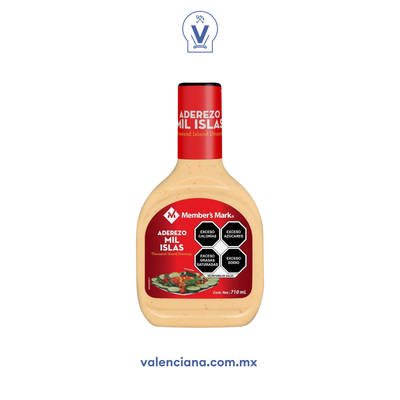 Aderezo Mil Islas Member´s Mark 710 ml