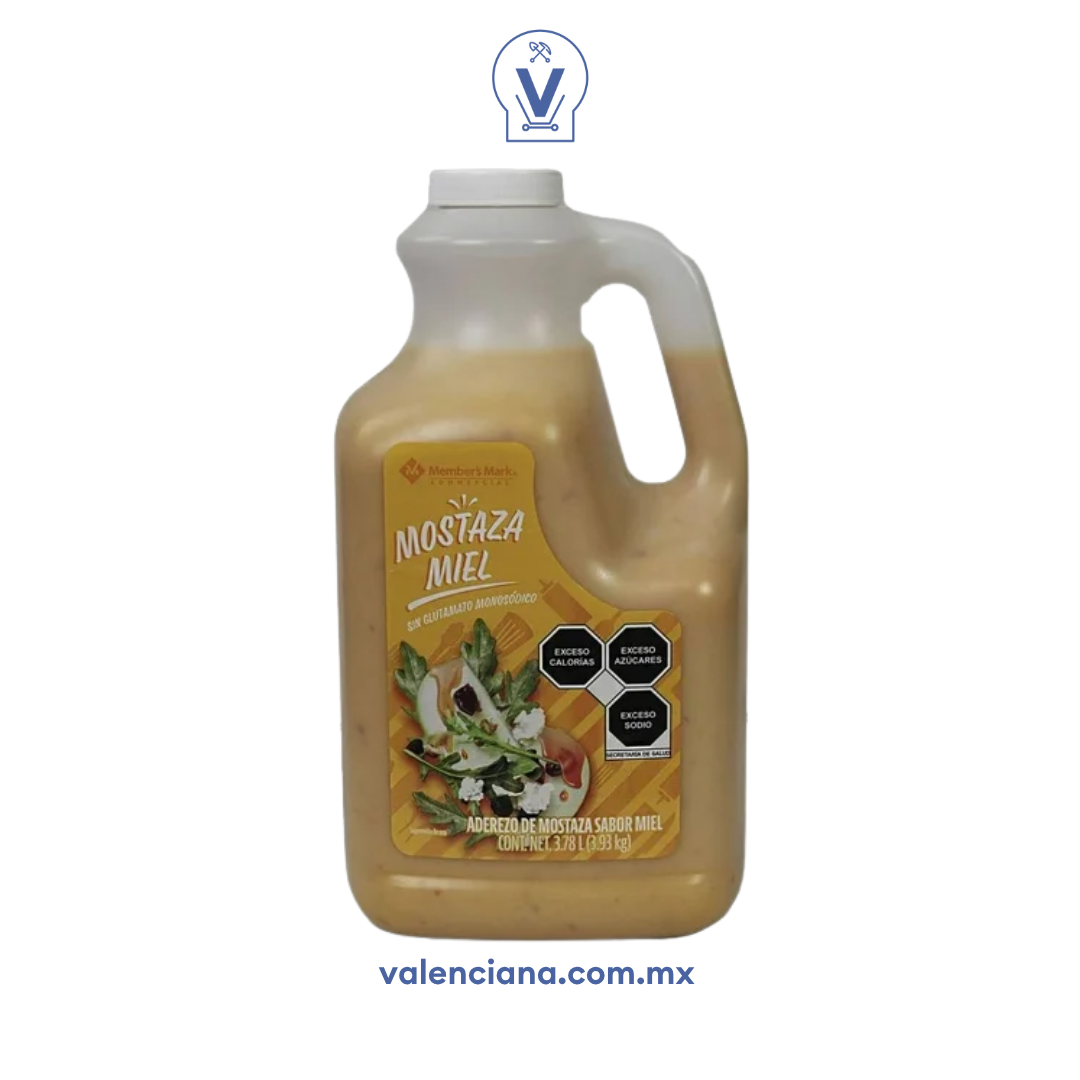 Aderezo Miel Mostaza Member´s Mark 3.78 kg